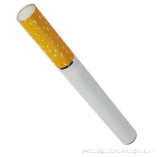 Disposable soft tip electronic cigarette, same as real cigarette